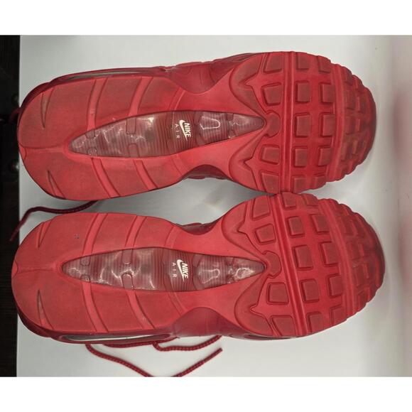 Nike Air Max 95 Triple Varsity Red 2020 Mens Sz 8 CQ9969-600 - Picture 7 of 8